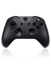 Replacement Console Shells Top and Bottom  Black Compatible With Xbox One X