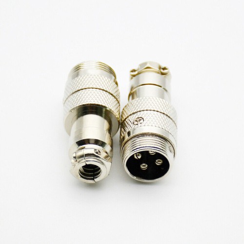 10 PZ 4 Pin Ham & CB Radio MIC Connettore Microfono Spina Maschio Tipo Saldato NUOVO~ - Foto 6 di 7