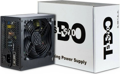 Inter-Tech PC Netzteil 500W SL-500 TBO 86x150x140mm Schwarz
