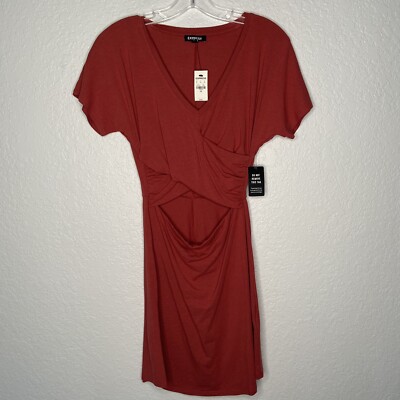 express burnt orange dress ASOS DESIGN draped cut-out maxi dress in burnt orange