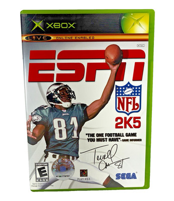 ESPN NFL 2K5 Microsoft Xbox SEGA 2004 Complete with Manual Tested