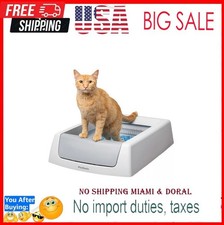 PetSafe ScoopFree Crystal Classic Self-Cleaning Litter Box System Automatic Cat