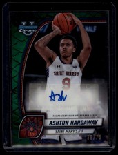 Ashton Hardaway 2024-25 Bowman University Chrome #93 Saint Mary's Gaels #/75