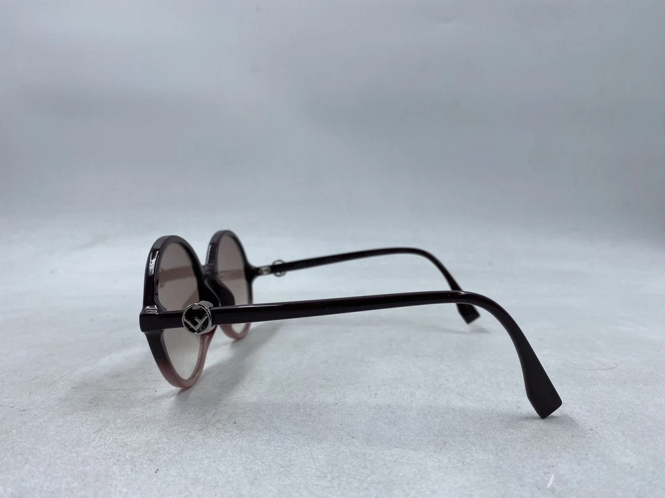 Gafas de sol Fendi marrón degradado redondas multicolores Foto 4 de 4