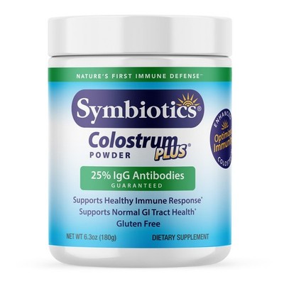 Symbiotics Colostrum 25% IgG Powder 6.3 ounces