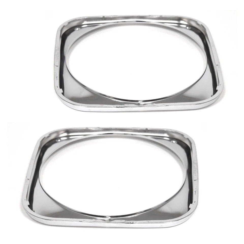 Headlight Bezel Chrome PAIR 1964-1966 K10 Pickup Truck - Image 3 of 3