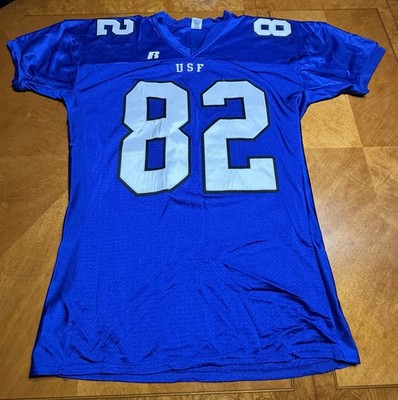 USF #82 Blue Russell XL Football Jersey