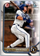 2022 Bowman Draft #BD-6 Gavin Cross Kansas City Royals
