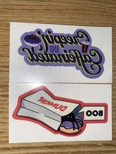  Rare Dunkin' Halloween Temporary Tattoo - Set Of 2