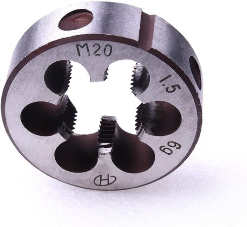 Atoplee Gewindeschneidmatrize M20 x 1,5 mm Stahl Rund 1 Stück Metrisch - Afbeelding 3 van 9