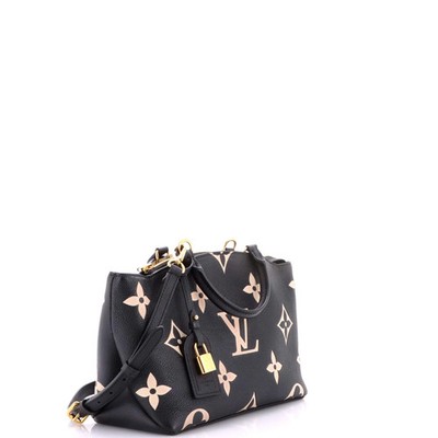Louis Vuitton Petit Palais Handbag Bicolor Monogram Empreinte