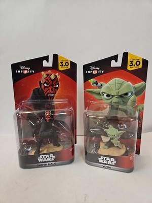 Disney Infinity Star Wars 3.0, Darth Maul And Yoda, character fgures