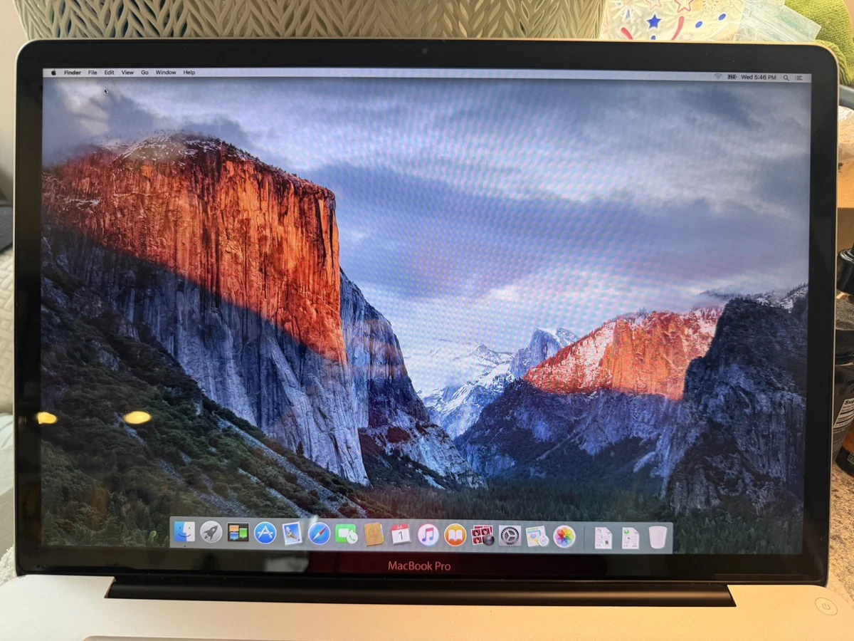 MacBook Pro Mac OS X 10.11, El Capitan 2011 Released for sale | eBay
