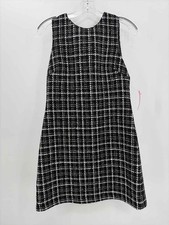 Pre-Owned Alice + Olivia Black Size 4 Knee Length Sleeveless Dress