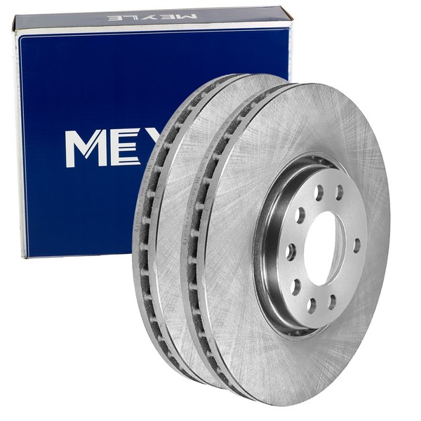 2X Meyle Bremsscheiben 302Mm Vorne Passend FÜR Cadillac Bls Opel Signum Vectra-image