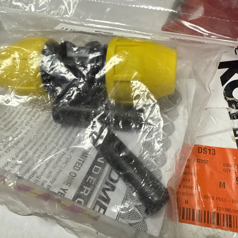 Home-Flex 18-429-005 1/2 in. Yellow Underground Polyethylene Gas Pipe Coupler - Image 3 of 3