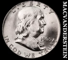 1963 Silver Franklin Half Dollar - Choice Gem Brilliant Uncirculated  #K2520