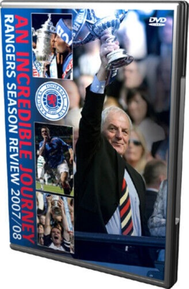 Rangers FC End of Season Review 20072008 DVD FREE SHIPPING