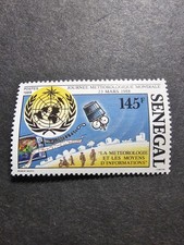 Stamp Senegal World Meteorological Day No. 749 New ** Luxury MNH 1988