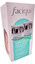 ( 1 Box ) Facique Day And Night Cream Set Moisturizer ( 2 pack of 1.7 oz Each )