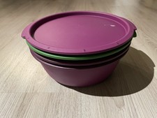 Tupperware Dampfgarer Micro Gourmet 101 lila + Gareinsatz + Kochbuch