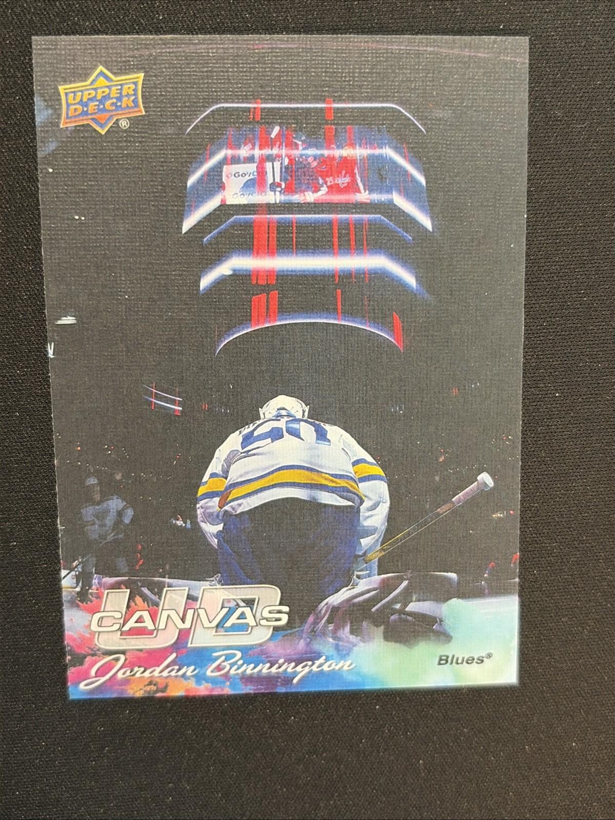 26-27 UD Series 1 Hockey UD Canvas C-35 Jordan Binnington