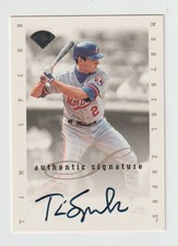 Tim Spehr - 1996 Leaf Signature Series Update - Autographed - Montreal Expos