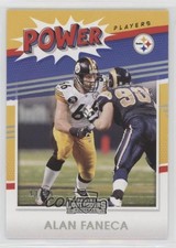 2021 Panini Contenders Power Players Silver 93/99 Alan Faneca #PP-AFA HOF s3g