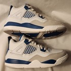 Jordan Air Jordan 4 Retro White Blue Boys Low Top Sneaker US 12C — photo 8