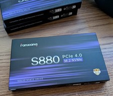 Brand New Fanxiang 4TB S880 NVME With Heatsink 7300MB/s Speed