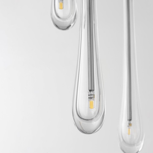 ET2 Contemporary Lighting E24213-122SN Stillo Pendant Satin Nickel - Picture 8 of 9