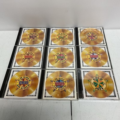 Time Life AM Gold 9 CD Lot: 1965-1969, #1 Hits Of 70 s 1970-1974 Rock Pop R&B