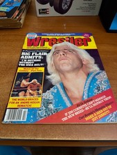 The Wrestler Magazine Ric Flair February 1988 Hulk Hogan Andre WWF NWA
