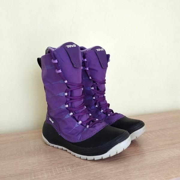 Women Teva Boots Multicolor Rubber 37