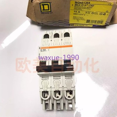 1pcs New   MGN61364 circuit breaker MULTI9C60 3PD15A *lh