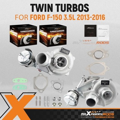 Pair Turbo For Ford Expedition F150 Navigator Transit 150 250 350 365HP 3.5L