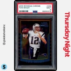 2000 BOWMAN CHROME #236 TOM BRADY RC ROOKIE PSA 9