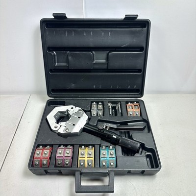 Mastercool Hydra-Krimp 71500 Kit Includes Case and 7 Dies. For Automotive HVAC 