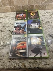 Xbox Games Lot of 6 as Pictured