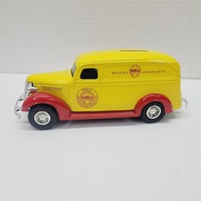 SHELL 1938 Chevrolet Panel Truck ERTL Diecast Coin Bank 1993 1/25th Scale 3894