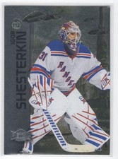 #112 2023-24 SkyBox Metal Universe BASE Igor Shesterkin Rangers