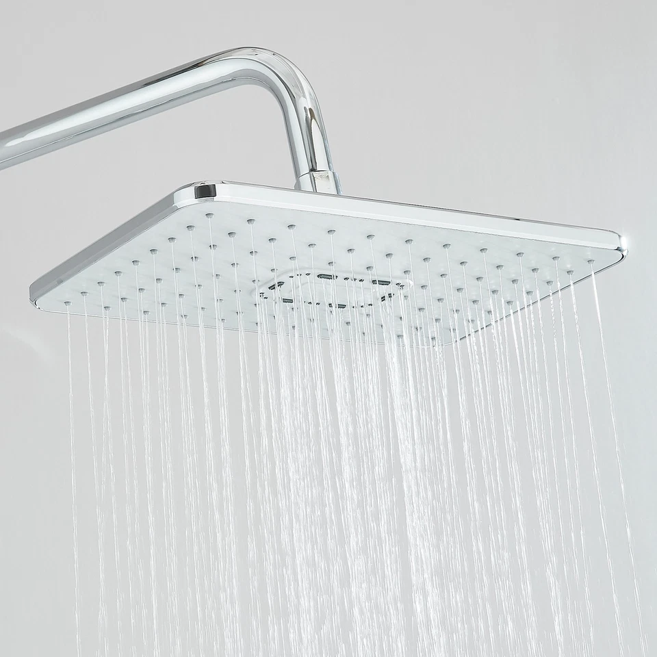 Duschset Duschsystem Regendusche mit Handbrause Duscharmatur Dusche Kopf Chrom - Bild 4 von 4