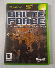 Brute Force Original Xbox Game Complete With Manual Microsoft PAL