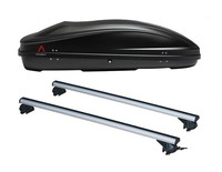 DachtrÄGer LP58+ Dachbox Spark 400 FÜR Hyundai Kona Ab 2017 Mit Niedrigem Reling