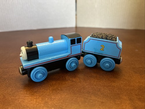 Thomas & seine Freunde Holzeisenbahn Zug Spur Edward mit Tender Vintage 2003