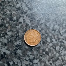 1907 Indian Head Cent  USA One Cent coin 