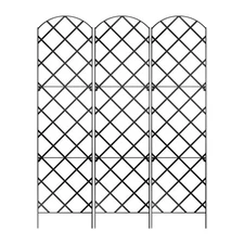 Giant Trellis, 108” high (9’ Tall) by 28” Wide Trellis with Arched top - Pack...