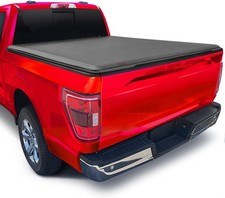 Soft Roll-up Truck Bed Tonneau Cover Compatible With 2021-2026 Ford F-150 For 5. Soft Roll-up Truck Bed Tonneau Cover Compatible With 2021-2026 Ford F-150 For 5.