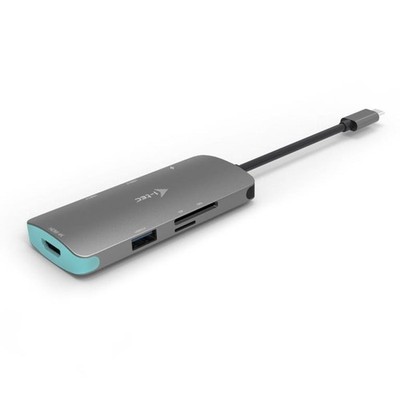 i-tec USB-C Metal Nano Dock Dockingstation 4K HDMI + Power Delivery 60 W