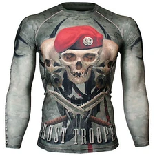 BTOPERFORM [FX-129] Under Skin Tight Compression Base layer MMA Rash guard  Gym